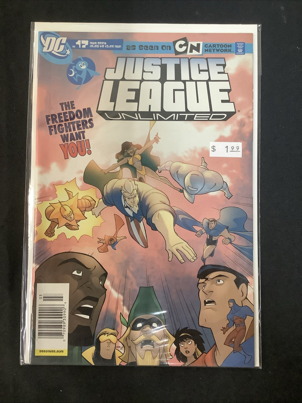 Justice League Unlimited #9-17 Comic Lot, DC Comics, NEWSSTAND EDITIONS!