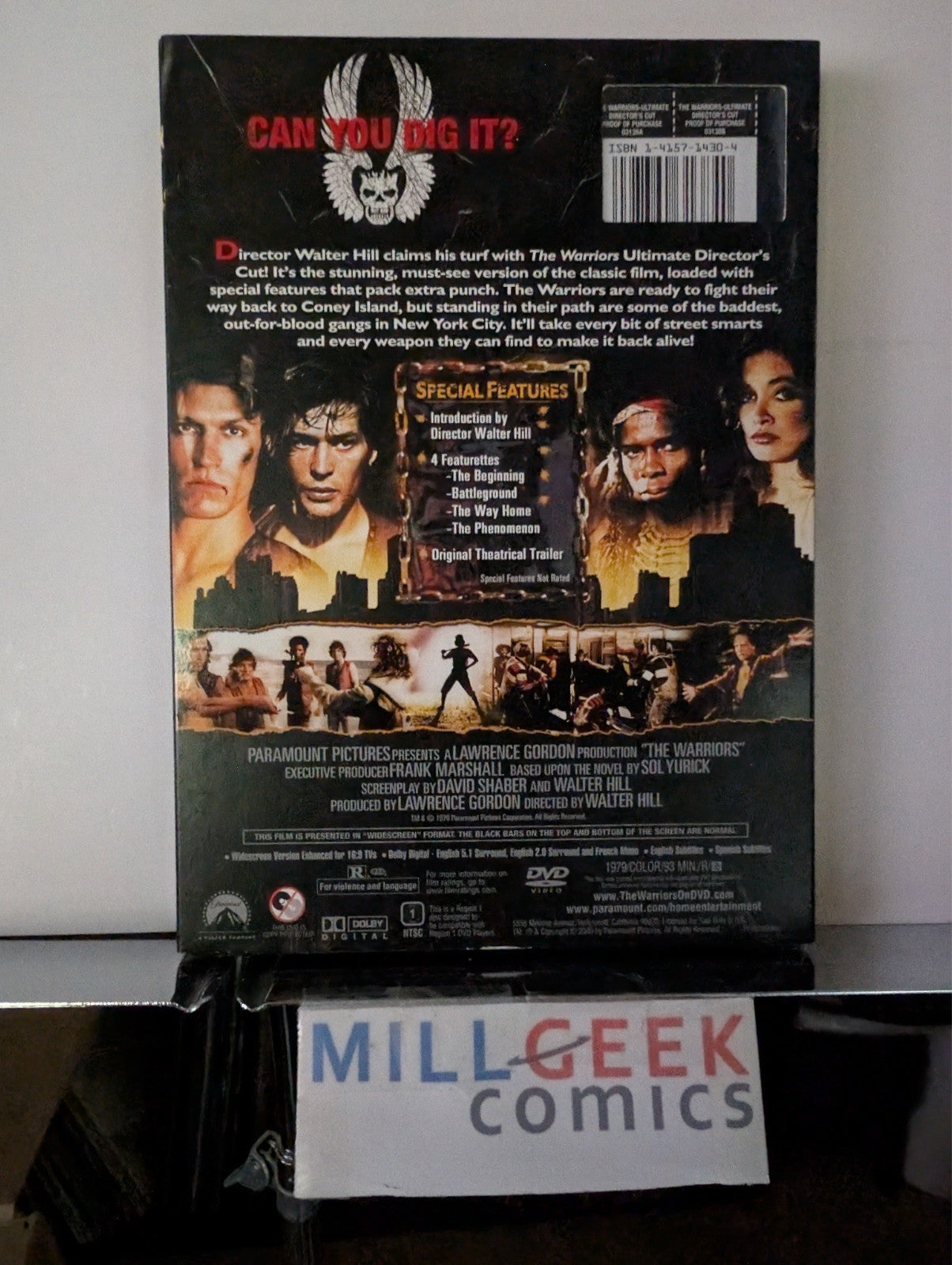 Point Break / The Warriors, 2 Movie Set (DVD) Like New -JD