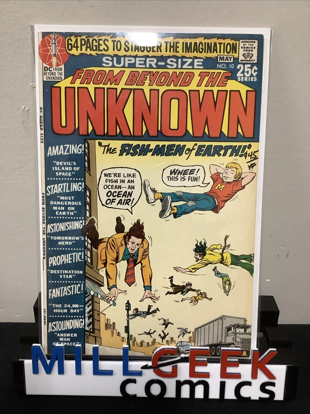 From Beyond the Unknown #10 (DC Comics April-May 1971) VF (8.0) John Broome