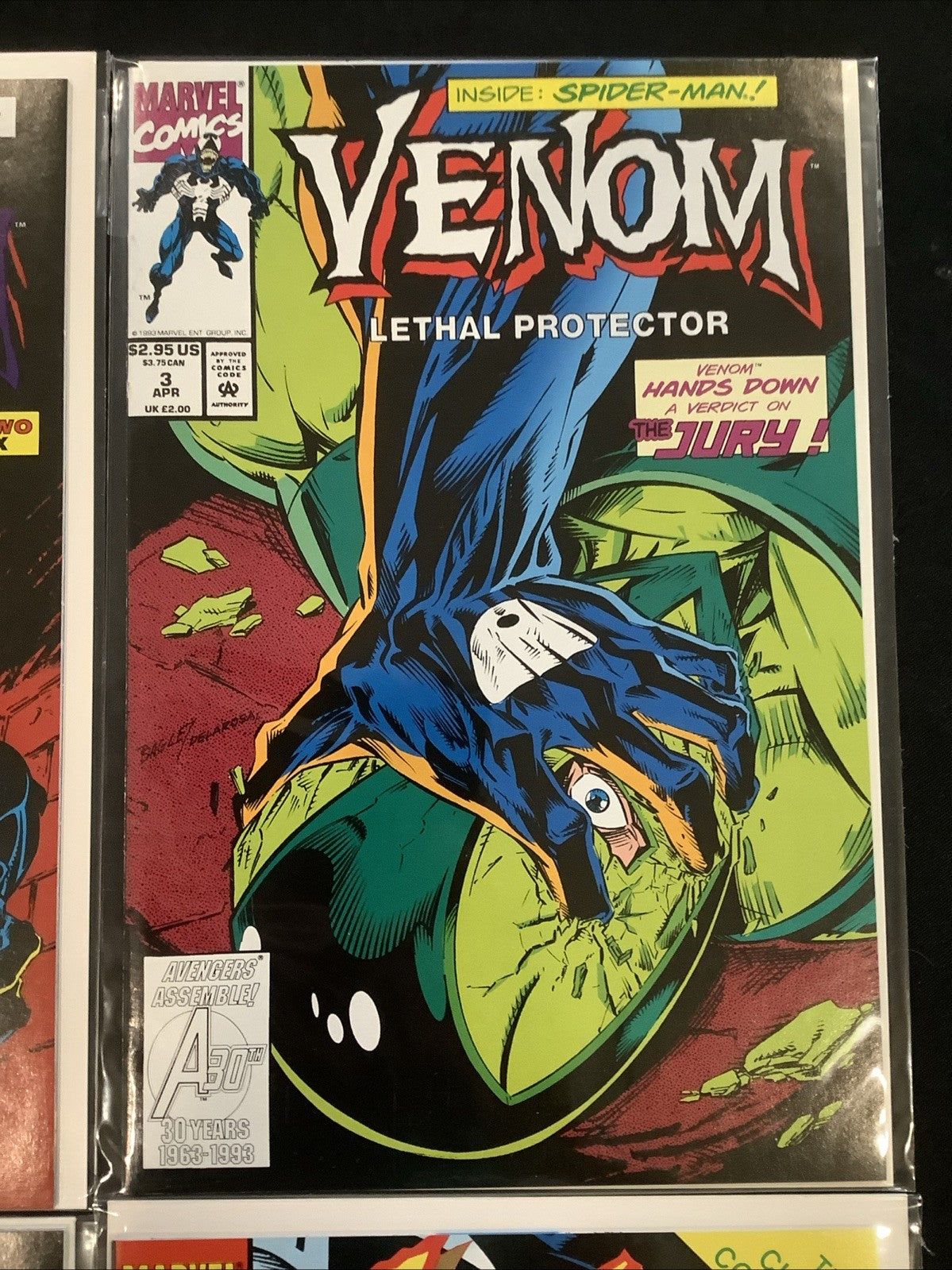 Venom: Lethal Protector #1-6 Complete Comics Series, Marvel, 1st Solo Title
