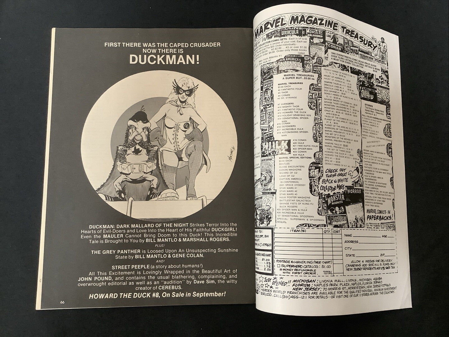 Howard the Duck #7 (1980) NM- (9.2) Gene Colan/Bill Mantlo, Man-Thing