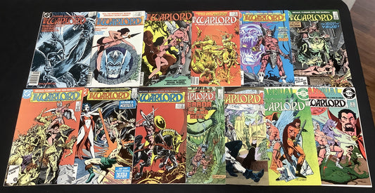 Warlord #102-112 + Annual #2-3 Comic Lot, DC, Dan Jurgens, 1st App Krystovar