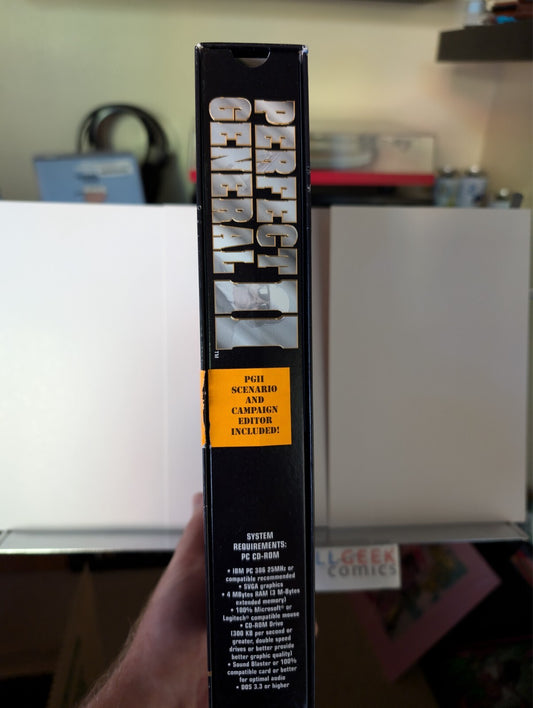 Perfect General II, Big Box with all manuals, NO CD-ROM QQP 1994 PC JD