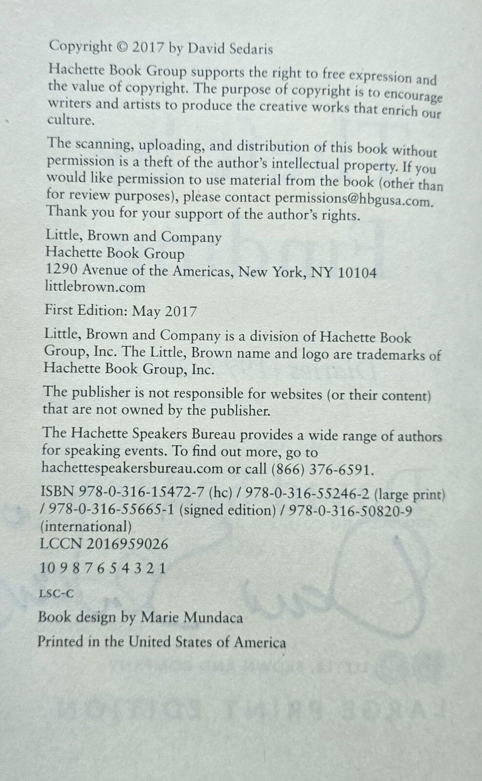 Theft by Finding : Diaries (1977-2002) by David Sedaris (Large Print, SIGNED)