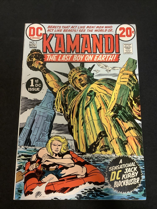 Kamandi, the Last Boy on Earth #1 (DC Comics October-November 1972) VF/NM (9.0)
