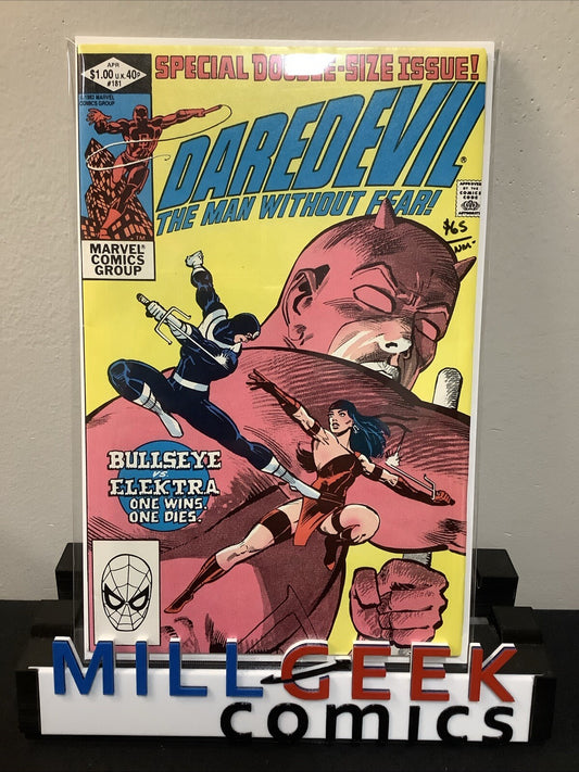 Daredevil #181 (Marvel April 1982) NM- (9.2) Death Of Elektra, Frank Miller