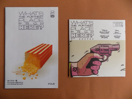 What's The Furthest Place From Here? #4 2nd Print & 7" Vinyl Record 2nd Press