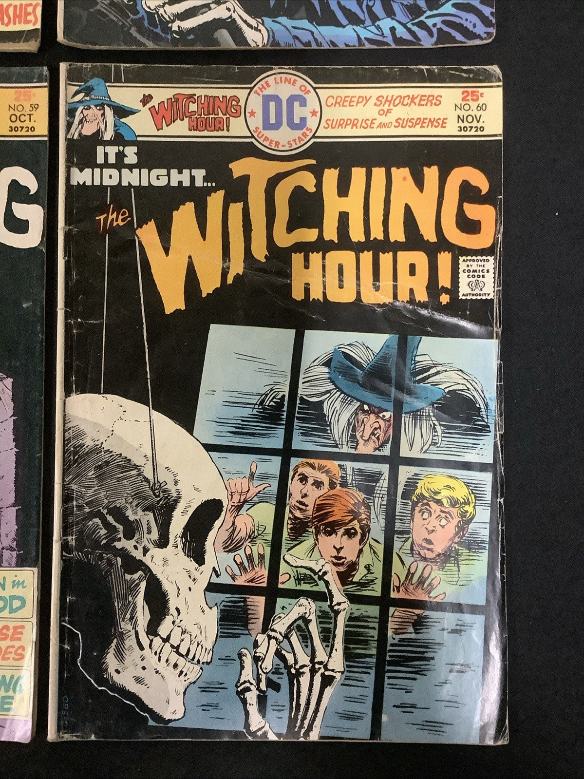 The Witching Hour #57-60 Comic Lot, DC Comics, Reader Copies, Nick Cardy