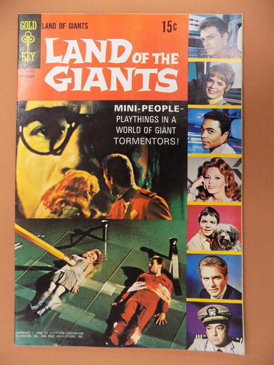 Land of the Giants #1 -5 Gold Key VF or Better