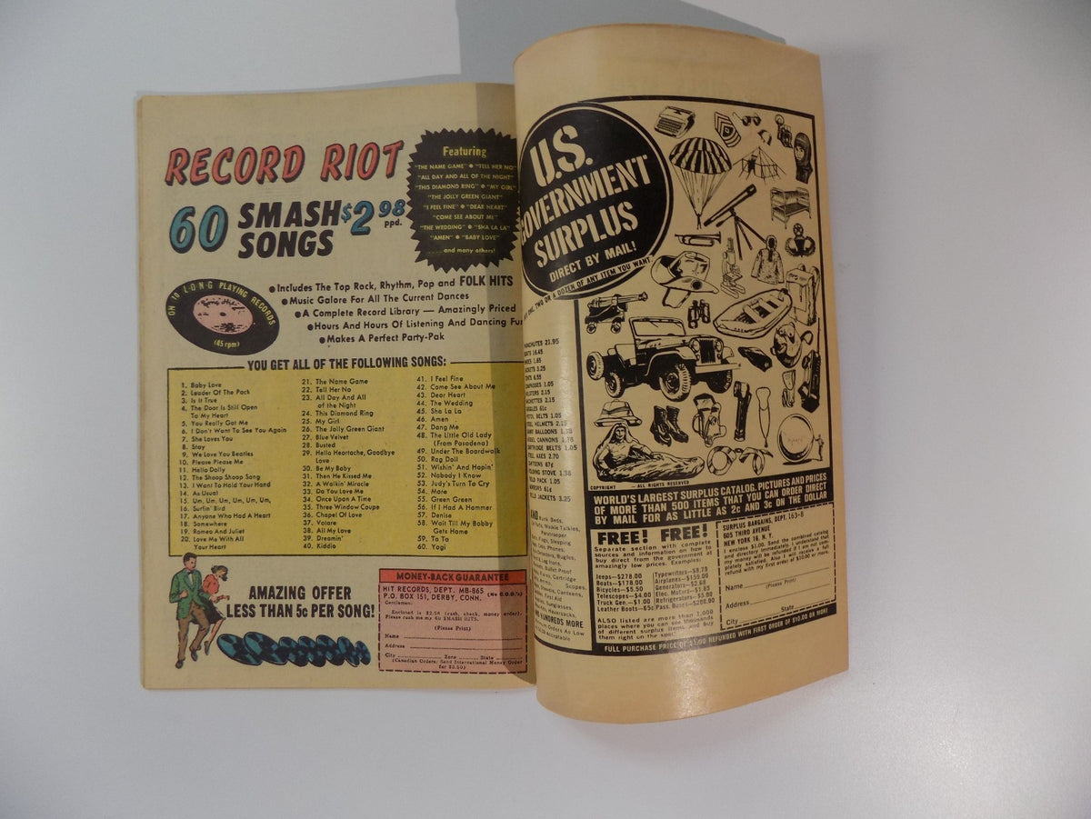 Strange Tales #136 Marvel Comic September 1965 Fine