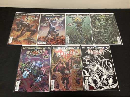 Dark Nights Metal Bundle 1-6, Prelude One-shots, Dark Batman One-shots, See Pics