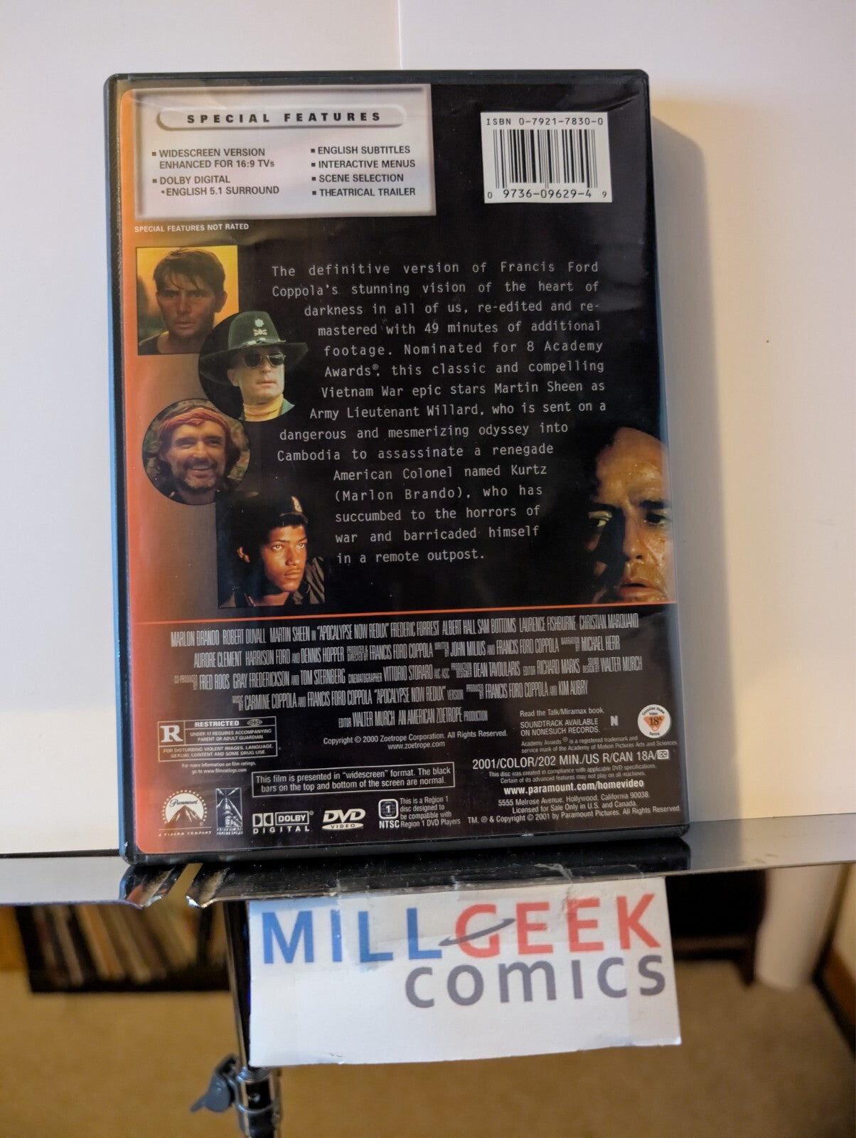 Apocalypse Now / Apocalypse Now Redux, 2 Movies (DVD 1979) Like New -JD