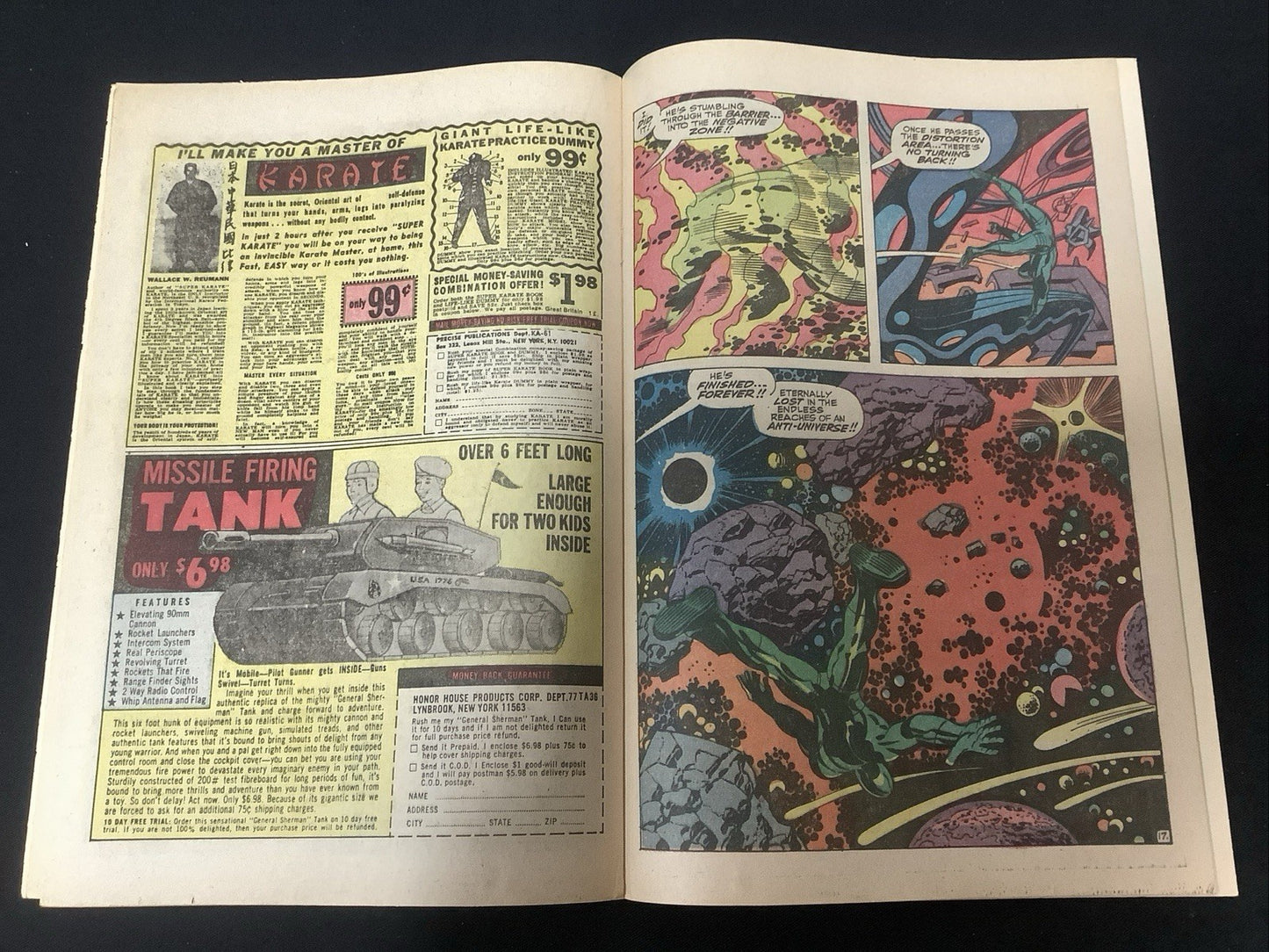 Fantastic Four #71 (Marvel Comics February 1968) Fine (6.0) Stan Lee/Jack Kirby
