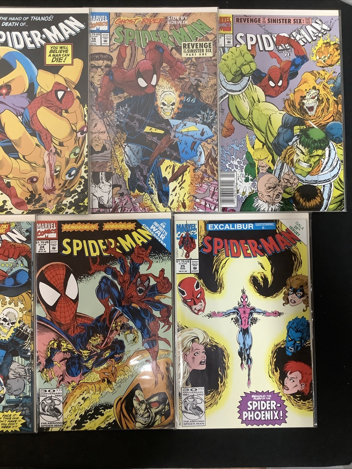 Spider-Man #1-25 Comic Lot, Marvel Comics, Multiple Variants #1, Todd McFarlane
