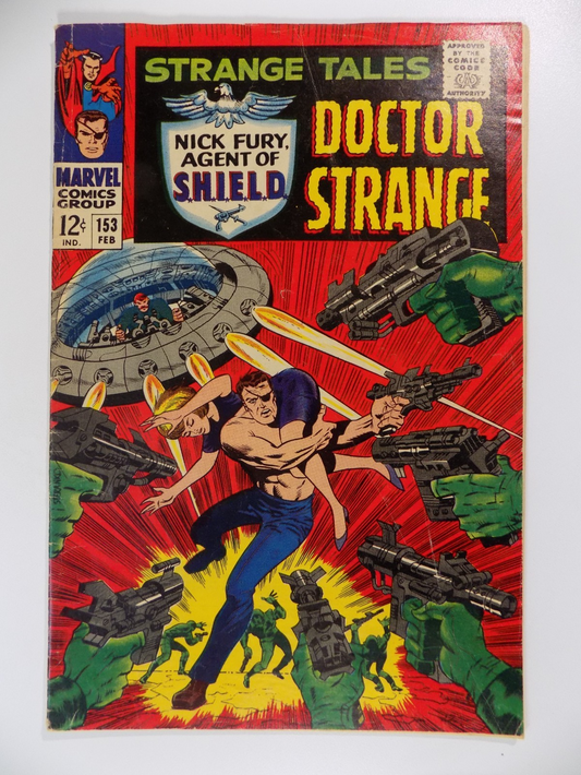 Strange Tales #153 Marvel Comic February 1967 Fine