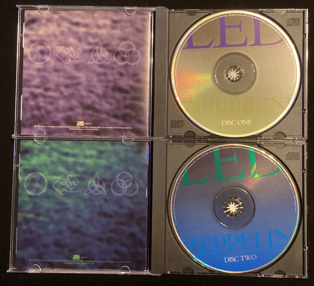 Led Zeppelin Boxed 2 CD Set with Booklet (Like New) -JD