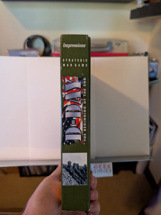 D-Day: The Beginning of the End, PC 3.5" Disk, Complete Big Box -JD