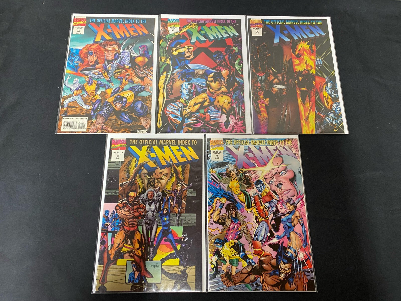 The Official Marvel Index to the X-Men (Vol.2) #1-5