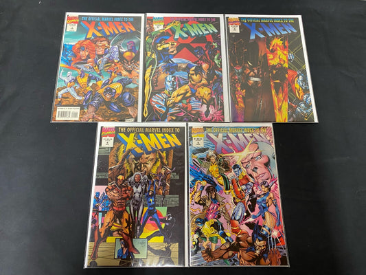 The Official Marvel Index to the X-Men (Vol.2) #1-5