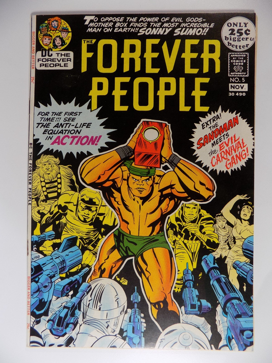 Forever People #5 DC Comic Very Fine November 1971