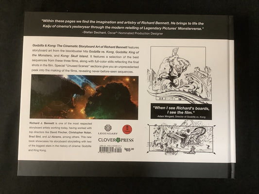 Godzilla and Kong : The Cinematic Storyboard Art of Richard Bennett