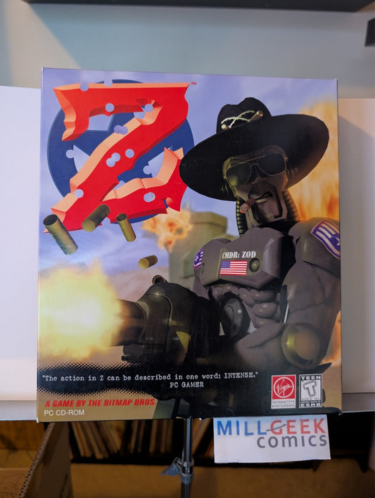 "Z" (1996 PC) US Complete Big Box CD-ROM -JD
