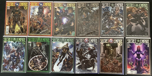 Secret Empire #0-10 + Uprising #1 Complete Comic Set, Marvel, Nick Spencer