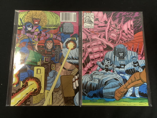 Cable Blood and Metal #1-2 Complete Set Run 1992 Marvel Comics, Newsstand #1