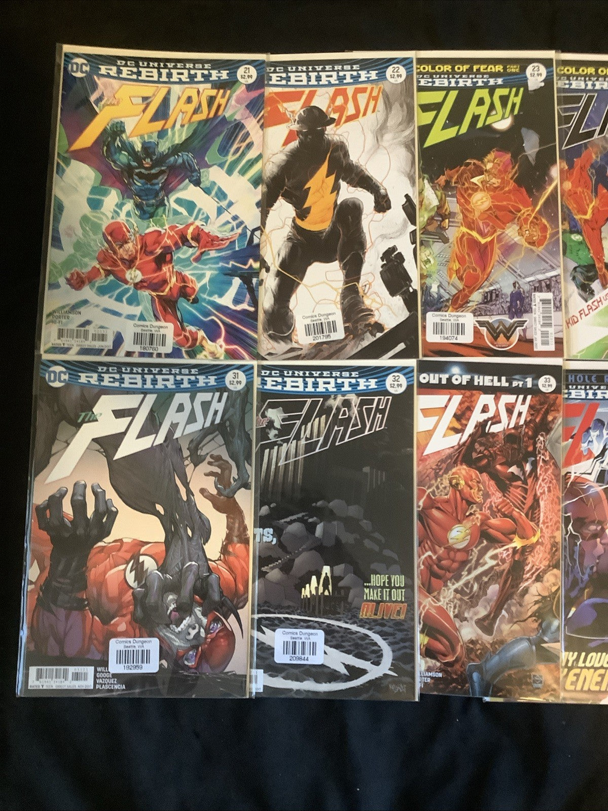 Flash #1-40 Comic Lot, DC Comics, Joshua Williamson, 1st App Avery Ho, Godspeed
