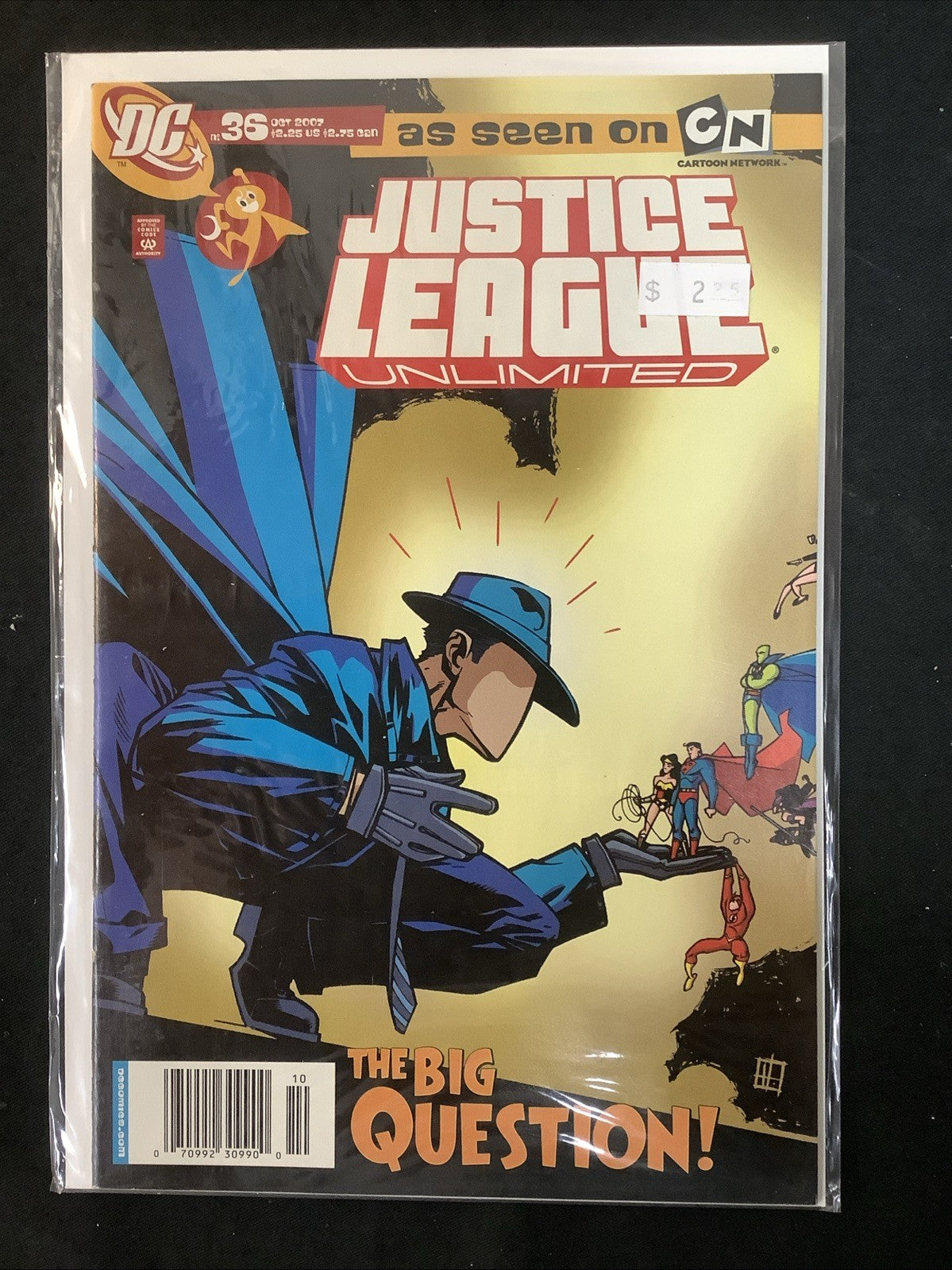 Justice League Unlimited #33-37 Comic Lot, DC Comics, NEWSSTAND COVERS!