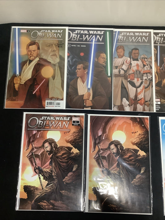 Obi Wan Comic Bundle: Complete Series + Multiple Variants, See Photos, 12 Total