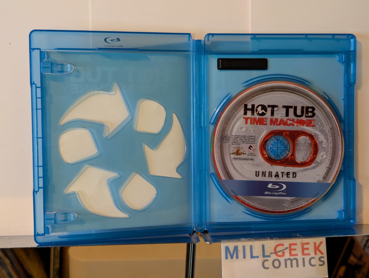 Hot Tub Time Machine, Unrated Edition (Blu-ray 2010) -JD
