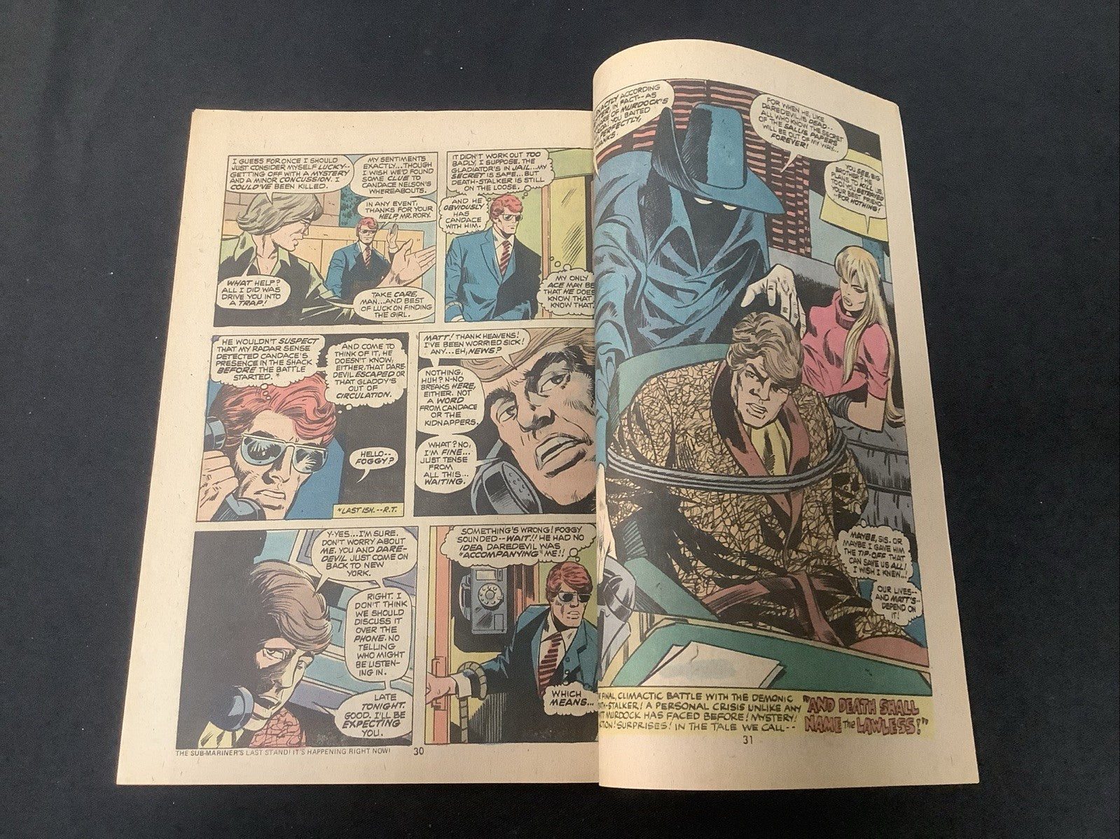 Daredevil #114 (Marvel Comics October 1974) VF (8.0) Steve Gerber, Man-Thing