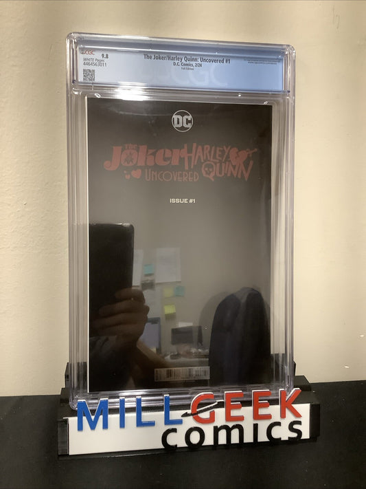 Joker/Harley Quinn Uncovered #1 (2024) CGC Graded 9.8 (NM/M) Foil, Alex Ross