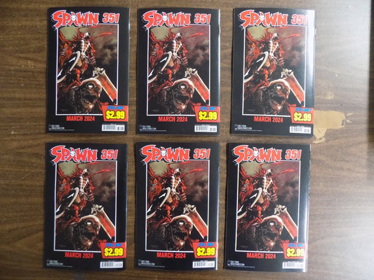 Spawn #350 Set Covers A-F McFarlane 6 Comics