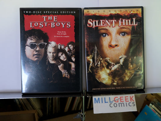 The Lost Boys / Silent Hill, 2 Movie Set (DVD) Like New -JD