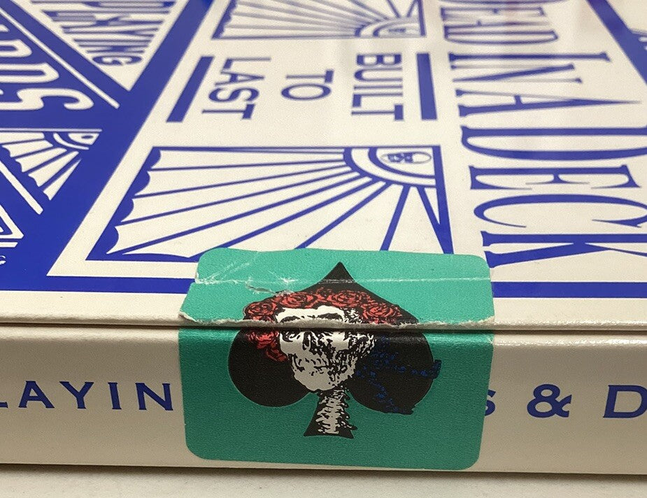 Grateful Dead Dead In A Deck Box Set Built To Last Picture CD, Playing Cards -JD