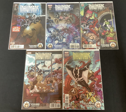 Inhumans Once and Future Kings #1-5 Complete Comic Set, Ryan North/Phil Noto