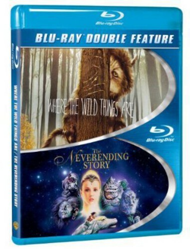 Where the Wild Things Are / Neverending Story, 2 Movies (Blu-Ray) Brand New -JD