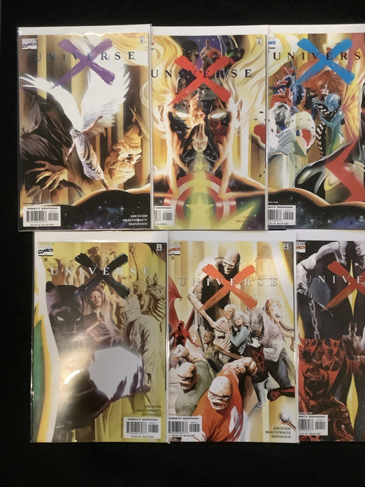 Universe X #0-12 + Specials Complete Comic Set, Marvel, Alex Ross, Jim Krueger