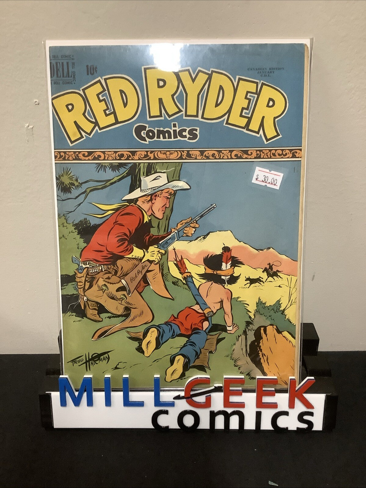 Red Ryder Comics #77 (January 1950) 5.5 (F-) Canadian Edition
