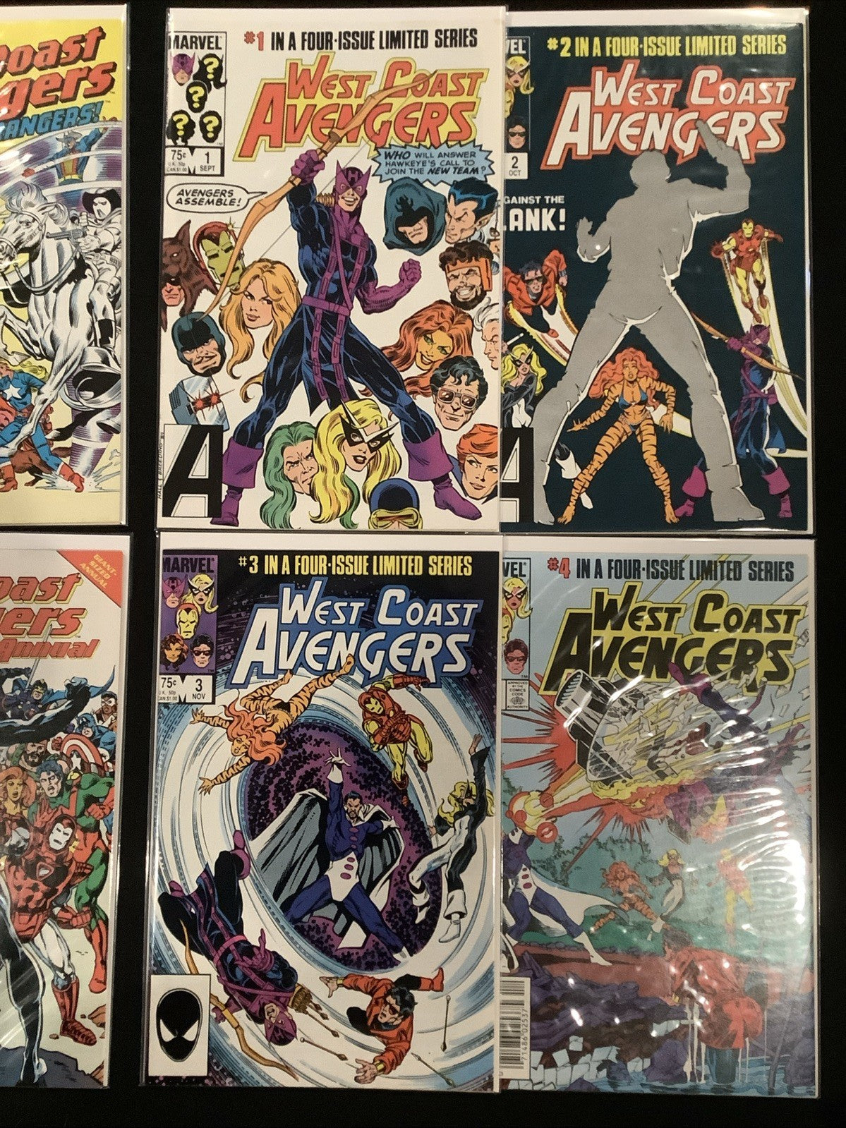West Coast Avengers Bundle: Vol.1 #1-4, Vol.2 #1-15 + Annual #1, 20 Comics Total