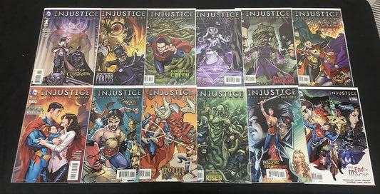Injustice: Gods Among Us - Year Three #1-12 Comic Set, 1st App Supergirl (Lara)