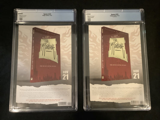 Spawn #225 Obama & Romney Variant Set, CGC Graded 9.4 (NM) Watchmen Homage, 2012