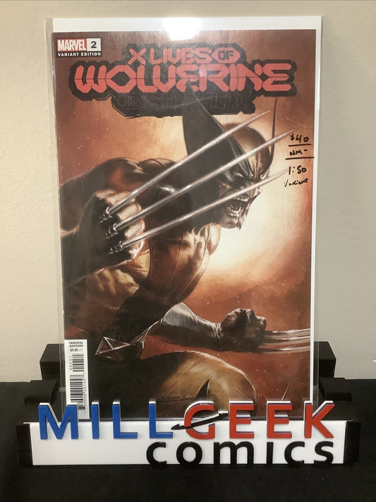 X Lives of Wolverine #2 (Marvel Comics Apr 2022) Gabriele Dell'otto Variant 1:50
