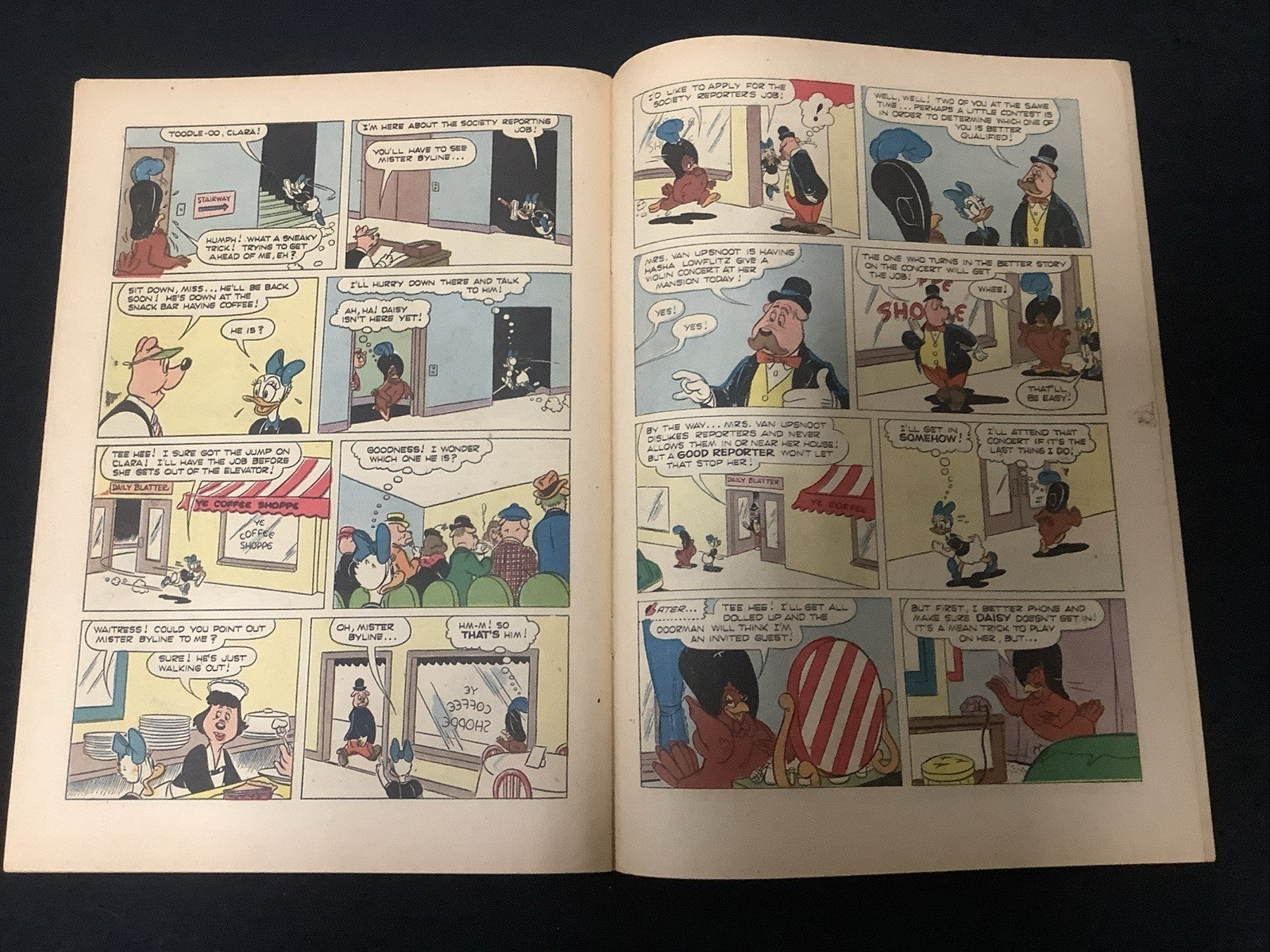 Four Color #586 (Dell Comics September 1954) F+ (6.5) Donald Duck Album