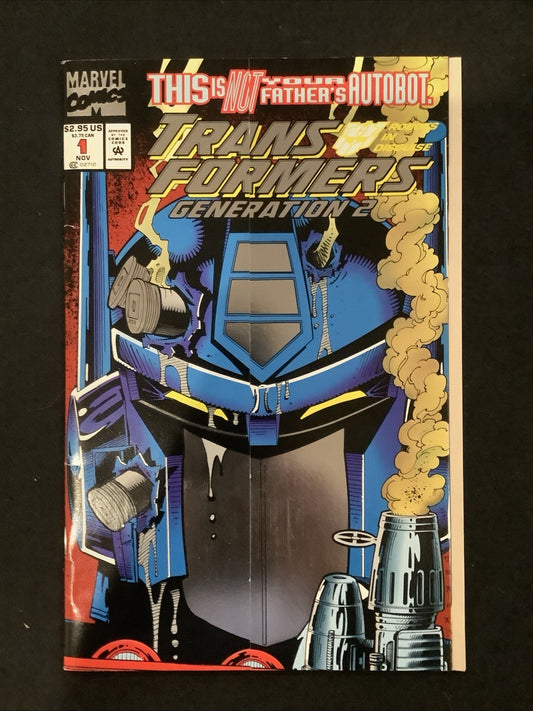 Transformers: Generation 2 #1-3 Comic Lot, Marvel, Newsstand #1 Gate-fold, 1993