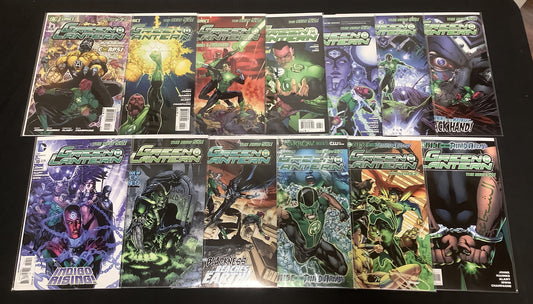 Green Lantern #3-15 Comic Lot, New 52 DC Comics 2011, Rise Of The Third Army
