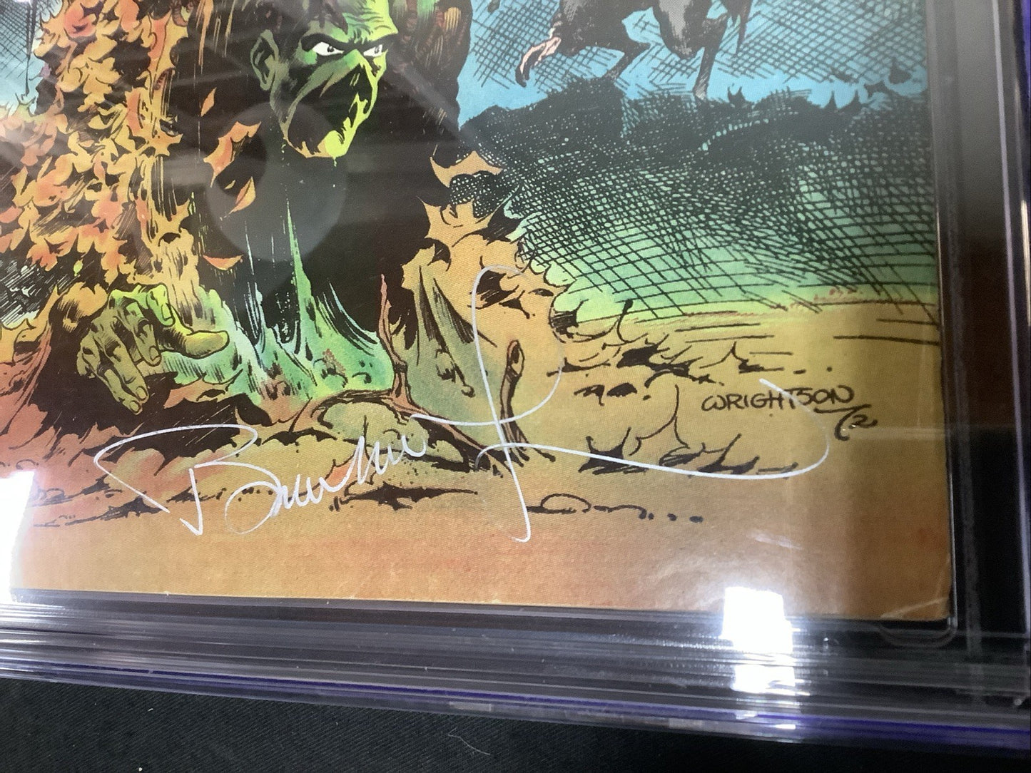 Swamp Thing #4 (1973) CGC Graded 5.5, Bernie Wrightson Authenticated Signature