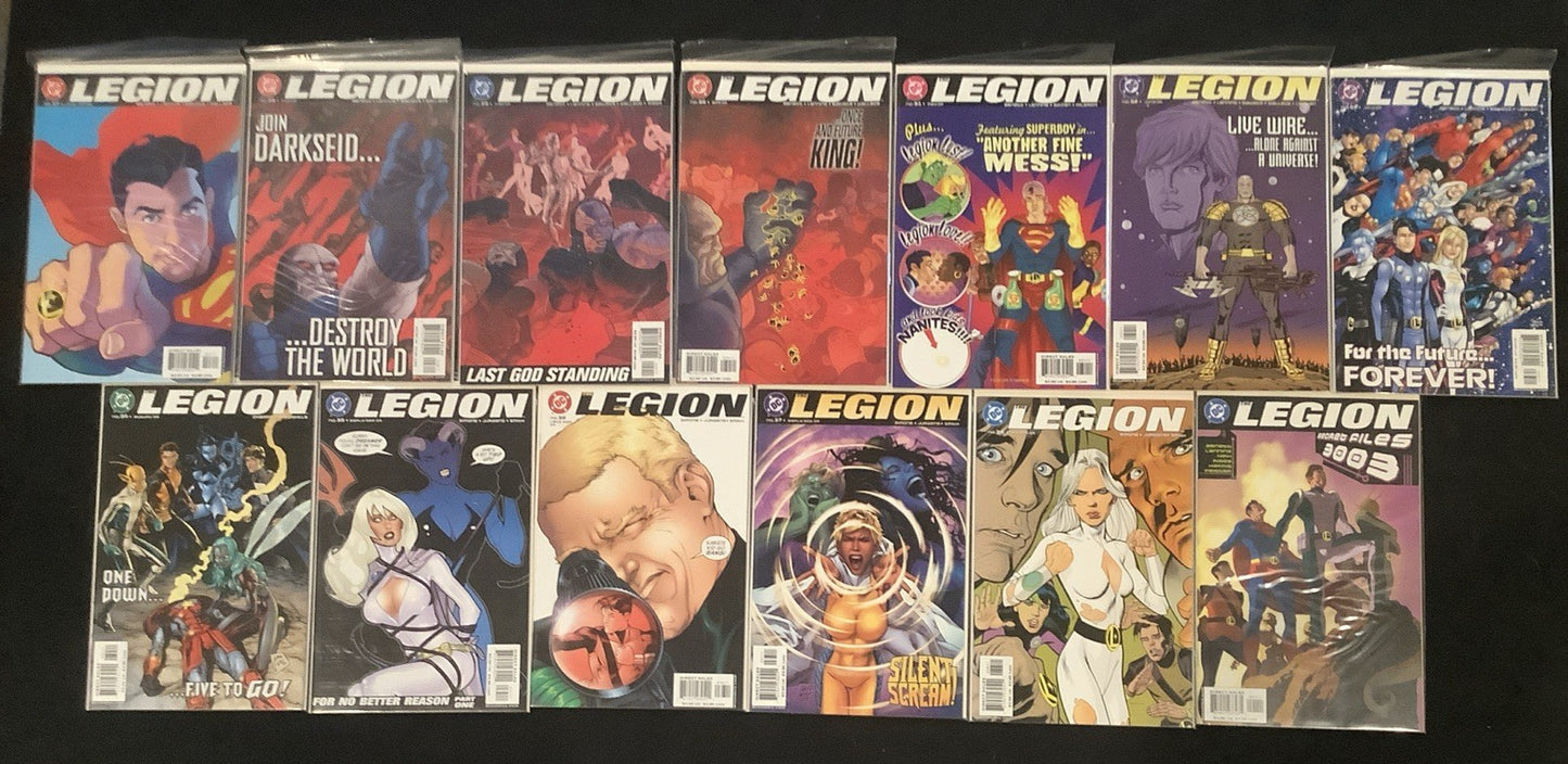 The Legion #1-38 Secret Files 3003 Complete Comic Series, DC, Dan Abnett, 2001